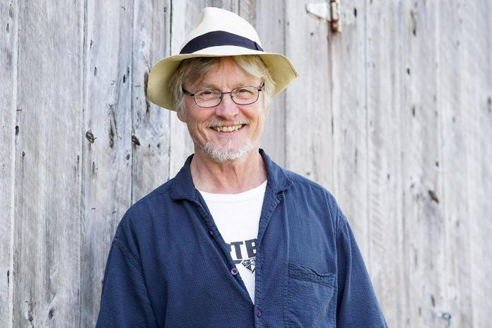 Robert Winslow at the Winslow Farm in Millbrook in 2019. The founder of 4th Line Theatre and a playwright, actor, director, and artistic leader, Winslow died unexpectedly on September 12, 2026. (Photo: Bianca Nucaro / kawarthaNOW)