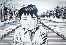 "The Secret Path," written and directed by the late Gord Downie with illustrations by Jeff Lemire, tells the story of 12-year-old Chanie Wenjack who died 60 years ago while trying to walk 600 kilometres to his northwestern Ontario home after fleeing a residential school in Kenora. (Illustration: Jeff Lemire)