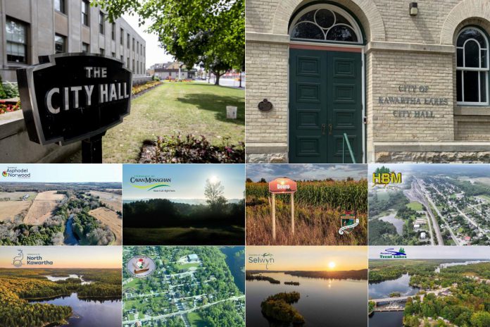 The Kawartha Municipal Administrators Association (formerly the Peterborough Clerks and Treasurers Association) is encouraging voters in the City of Peterborough, the City of Kawartha Lakes, and the eight townships of Peterborough County to make their voices heard by voting in the October 26, 2026 municipal election. (kawarthaNOW collage of municipal photos) The Kawartha Municipal Administrators Association (formerly the Peterborough Clerks and Treasurers Association) is encouraging voters in the City of Peterborough, the City of Kawartha Lakes, and the eight townships of Peterborough County to make their voices heard by voting in the October 26, 2026 municipal election. (kawarthaNOW collage of municipal photos)