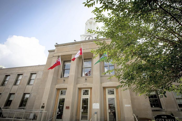 Peterborough City Hall in downtown Peterborough. (Photo: City of Peterborough)