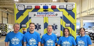 CUPE Local 4911, which represents Peterborough City-County paramedics, has been bargaining with Peterborough County for a new collective agreement since March 2026. (Photo: CUPE 4911 Peterborough Paramedics / Facebook)