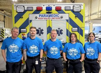 Ontario Labour Relations Board rules that Peterborough paramedics cannot strike before November 13 CUPE Local 4911, which represents Peterborough City-County paramedics, has been bargaining with Peterborough County for a new collective agreement since March 2026. (Photo: CUPE 4911 Peterborough Paramedics / Facebook)