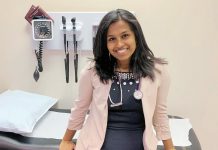 Peterborough family physician Dr. Madura Sundareswaran is the founder and medical director of the Peterborough Newcomer Health Clinic and the founder of the Peterborough Family Physician Think Tank, now known as PTBO Fam Docs. (Photo courtesy of Peterborough Newcomer Health Clinic)