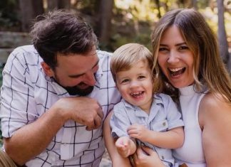 ‘Listen with Love’ concerts on October 20 and 21 bring a family’s journey of inclusion to the Market Hall stage Hannah Bailey, an early childhood educator who works as Quality Inclusion Coach at Five Counties Children's Centre, with her son Max and husband Tom. During the free "Listen With Love" concerts on October 20 and 21, 2026 at Market Hall Performing Arts Centre in downtown Peterborough, Hannah will share in story and song her own family's inclusion journey, shaped by Max, who was born with a rare genetic condition. (Photo courtesy of Five Counties Children's Centre)