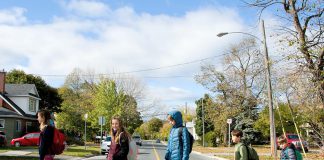 This Walktober, consider how your municipal vote shapes the streets you walk October is Walktober - a month to highlight the benefits of walking - as well as the month in which municipal elections are happening. Ensuring safe conditions support active transportation around schools, hospitals, recreation centres, and retirement homes are often the responsibilities of the local government. (Photo: Pete Rellinger)