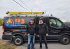 Heat pumps are installed and maintained by Heating Ventilation and Air Conditioning (HVAC) businesses like 123 HVAC, based in Selwyn Township and serving the broader Peterborough and Kawartha Lakes region. Owner Cory Rawn (left), pictured with business partner Mike Baker, dispels some common myths about heat pumps in advance of GreenUP's inaugural Heat Pump Week from October 13 to 16, 2026. (Photo courtesy of 123 HVAC)