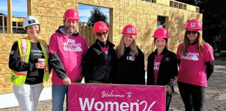Habitat PKR’s Women Build raises $15,250 to help build three affordable homes in Norwood A few of the more than 60-plus men and women who volunteered during the Women Build event hosted by Habitat for Humanity Peterborough & Kawartha Region (Habitat PKR) from September 21 to 24, 2026 in Norwood, where Habitat PKR is constructing three affordable homes for local families. (Photo courtesy of Habitat PKR)