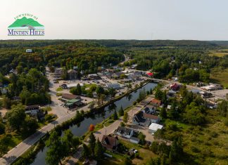 Minden Hills council hopefuls make their case for leading the township forward Located in southwestern Haliburton County and the seat of the county, the Township of Minden Hills is a rural municipality with a population of around 7,000 permanent residents and up to 16,000 seasonal residents. The village of Minden is the primary residential and commercial centre of the township, with smaller communities including Carnarvon, Gelert, Ingoldsby, Irondale, Lochlin, Miners Bay, and Moore Falls. (Photo: Haliburton County)