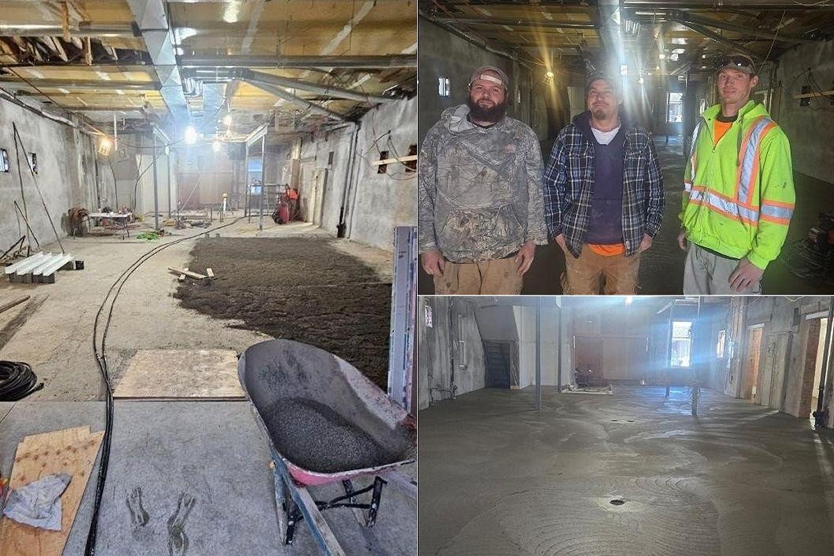 Renovations underway in May 2026 at the Kawartha Art Gallery's new home at 19 Cambridge Street South in downtown Lindsay. (Photos courtesy of Kawartha Art Gallery)