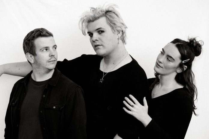 Joseph Roper will be playing Brad, Ell Parker will be playing Frank-N-Furter, and Hali Crawford will be playing Janet in the Mosaic Arts Collective's production of "The Rocky Horror Picture Show" at Market Hall Performing Arts Centre from October 30 to November 1. (Photo: Mosaic Arts Collective)