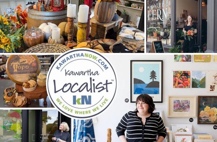 Kawartha Localist: 10 small businesses worth celebrating in the greater Kawarthas To mark Small Business Week from October 19 to 25, 2026, this week's edition of kawarthaNOW's "Kawartha Localist" editorial series highlights 10 small businesses across the greater Kawarthas region as selected by our readers, including Peterborough businesses Take Cover Books, Sweet Fern Floral Studio, The Doggery, Living Local Marketplace, and Watson & Lou, as well as Millbrook Mercantile in Millbrook, The Roost Farm & Market in Kawartha Lakes, The Old Tin Shed in Bancroft, Centre & Main Chocolate Co. in Warkworth, and Heart N Soul Gifts in Lindsay. (kawarthaNOW collage)