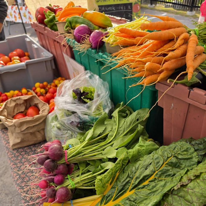 The Thanksgiving weekend marks the final farmers' markets of the season for many local communities, including in Stirling. To end the season, the Harvest Market is being held in downtown Stirling on Friday, October 9, with a market selling everything needed for Thanksgiving dinner, including vegetables, meat, beer, cider, and maple and honey products. The event will also include food vendors and live music. (Photo: Harvest Market)