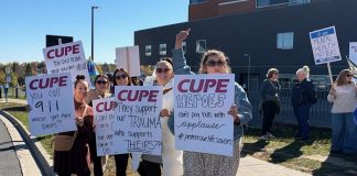 ‘We don’t want to strike’: Peterborough paramedics push for a deal before legal strike position on October 31 A cross-union solidarity rally took place at Peterborough Regional Health Centre (PRHC) on October 21, 2026 in support of paramedics with Peterborough City-County Paramedics (PCCP) represented by Canadian Union of Public Employees (CUPE) Local 4911, who will be in a legal strike position on October 31. (Photo: CUPE / Facebook)