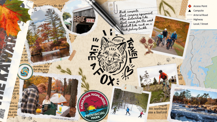 Peterborough County Tourism has designed four traveller personas that highlight different ways to experience The Kawarthas based on what you enjoy, what inspires you, and how you like to spend your time while you're visiting this region. The Fox is an adrenaline-seeking traveller who craves new adventures and challenges, especially in nature, and also relishes learning about the places and people around them during their travels. (Graphic: Peterborough County Tourism)
