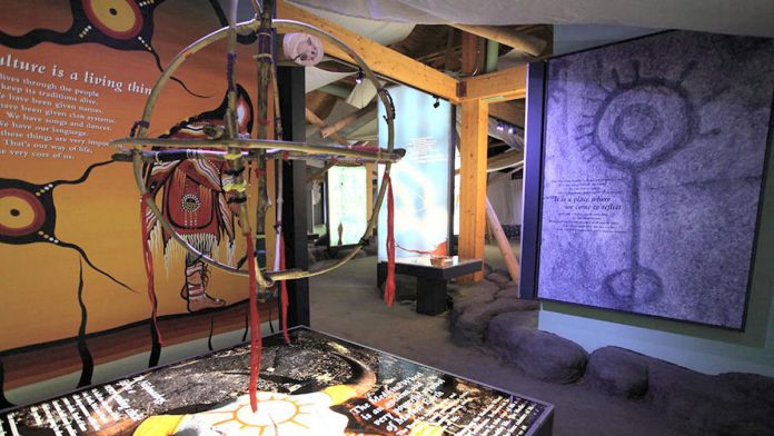 Petroglyphs Provincial Park in the Township of North Kawartha is a day-use park offering unique opportunities to learn about Canada's largest concentration of Indigenous rock carvings created over a thousand years ago. Visit the Learning Place Visitor Centre to find out about the traditions of the original inhabitants of the region, the Ojibway (Nishnaabe) people. The park is also home to McGinnis Lake, one of only a few meromictic lakes in Canada. (Photo: Ontario Parks)