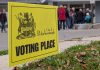 Where to watch the 2026 municipal election results in Peterborough, Kawartha Lakes, Port Hope, and Cobourg Ashburnham Ward residents line up at the Peterborough Lions Community Centre in East City on Monday, October 26, 2026 to cast their votes in the 2026 municipal election. (Photo: Bruce Head / kawarthaNOW)