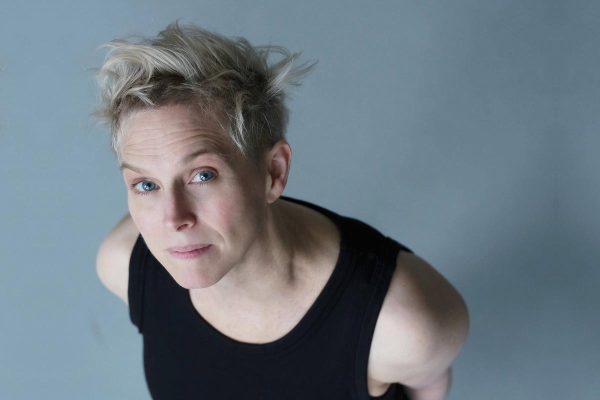 For more than three decades, choreographer, writer, and educator Sara Porter has created playful performance at the intersection of text and movement, centred around a feminist, queer worldview. Since 1990, she has crafted more than 25 productions and performed across Canada, the U.S., and the U.K. (Photo: Rick Roberts)